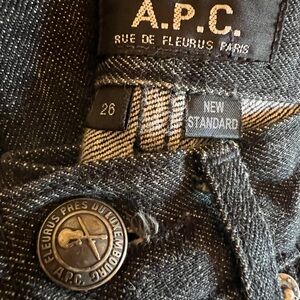 A.P.C. Men's Black Jeans